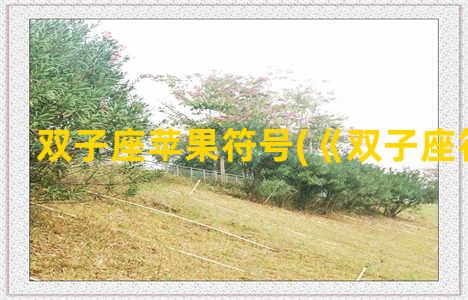 双子座苹果符号(《双子座符号》)